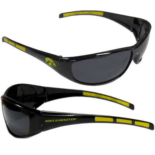 Iowa Hawkeyes Wrap Sunglass and Case Set - Flyclothing LLC