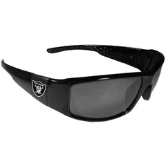 Las Vegas Raiders Black Wrap Sunglasses - Flyclothing LLC