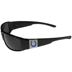 Indianapolis Colts Chrome Wrap Sunglasses - Flyclothing LLC