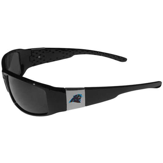 Carolina Panthers Chrome Wrap Sunglasses - Siskiyou Buckle