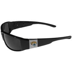 Jacksonville Jaguars Chrome Wrap Sunglasses - Flyclothing LLC