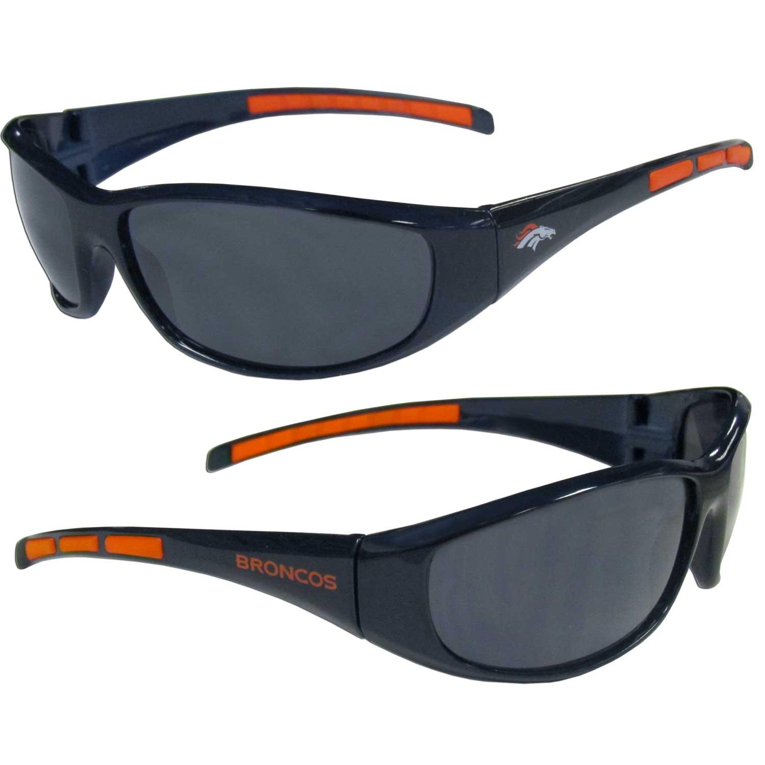 Denver Broncos Wrap Sunglasses - Flyclothing LLC