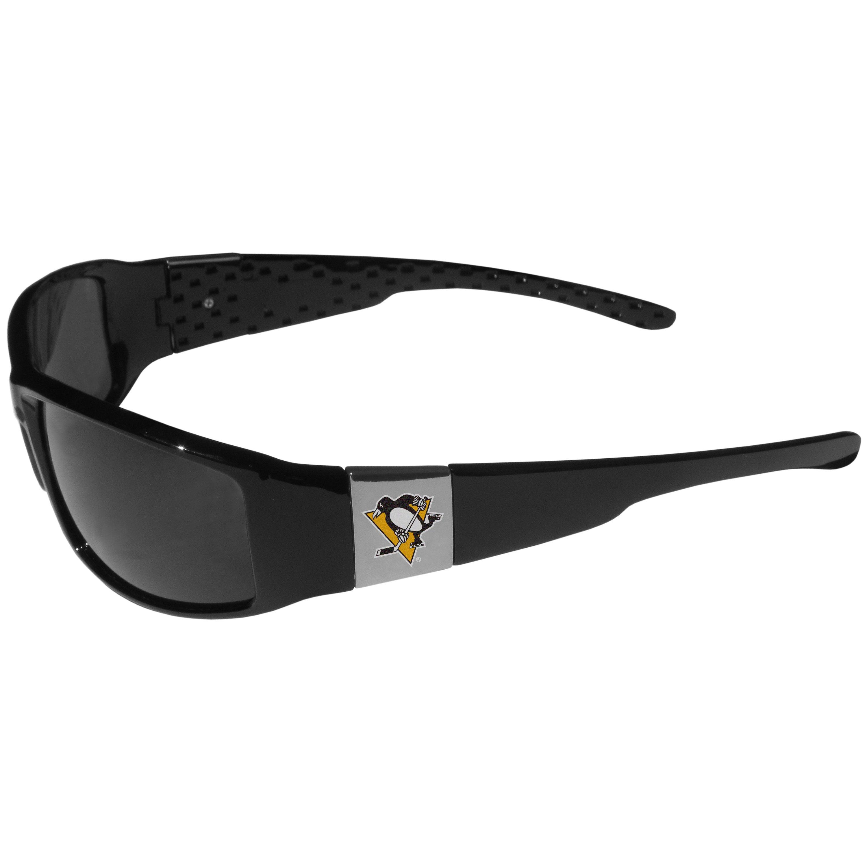 Pittsburgh Penguins® Chrome Wrap Sunglasses - Flyclothing LLC