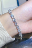 10 Carat Moissanite Platinum-Plated Bracelet - Flyclothing LLC