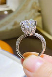 5 Carat Moissanite 925 Sterling Silver Ring - Flyclothing LLC