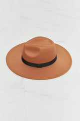 Fame Enjoy The Simple Things Fedora Hat - Flyclothing LLC