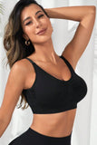 Scoop Neck Cropped Active Bra - Flyclothing LLC