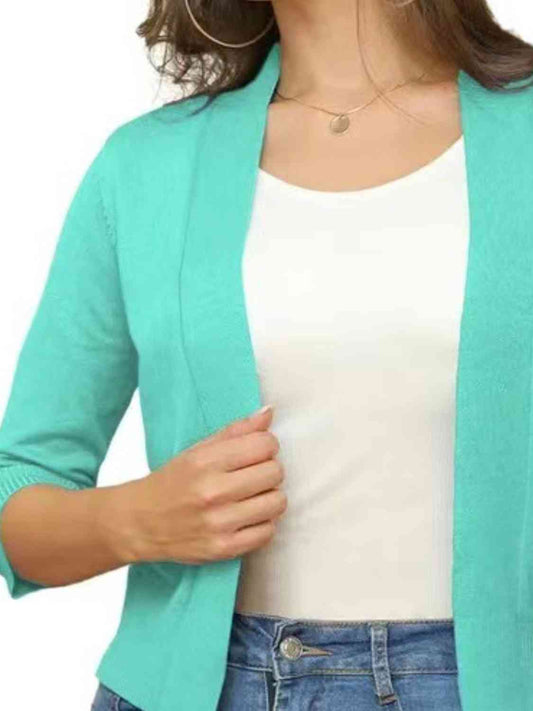 Open Front Cardigan - Flyclothing LLC