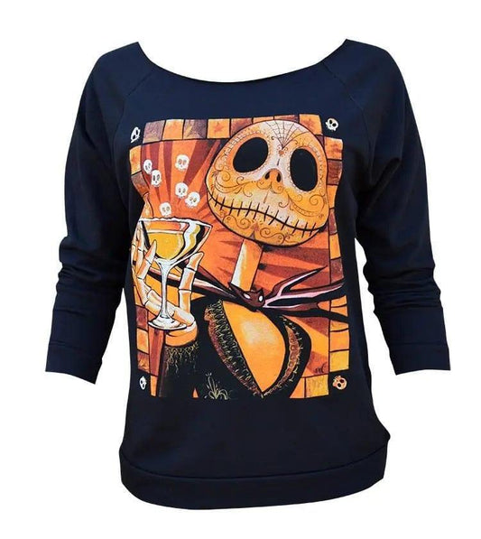 Mike Bell Jack Celebrates Unfinished Sweatshirt - Lowbrow Art Company