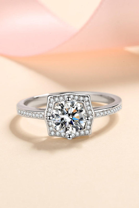 Embrace The Joy 1 Carat Moissanite Ring - Flyclothing LLC