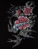 Sugar & Rox Love Swallows Tee - Sugar and Rox