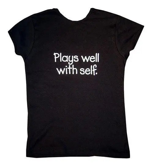 Plays Well With Self Tee - Flyclothing LLC