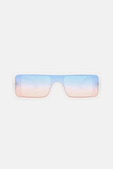 Polycarbonate Frame Rectangle Sunglasses - Flyclothing LLC