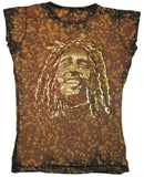 Bob Marley All Over Studded Foiled Tee - Bob Marley