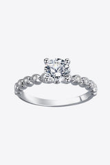 Classic 4-Prong Moissanite Ring - Trendsi