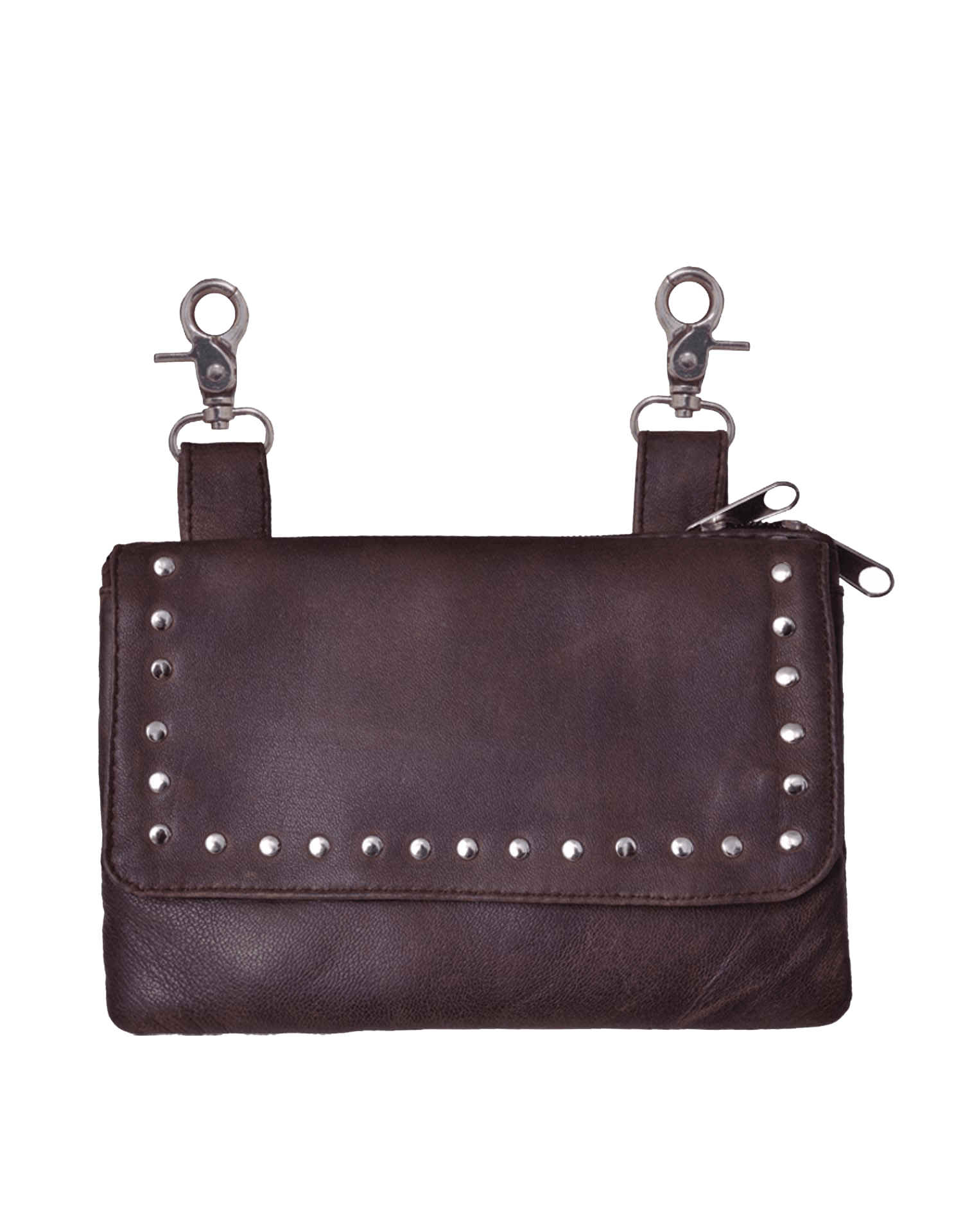 Unik International Ladies Leather Clip on Bag