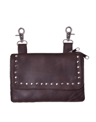 Unik International Ladies Leather Clip on Bag