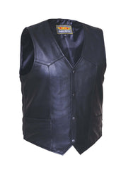 Unik International Black Men's Vests