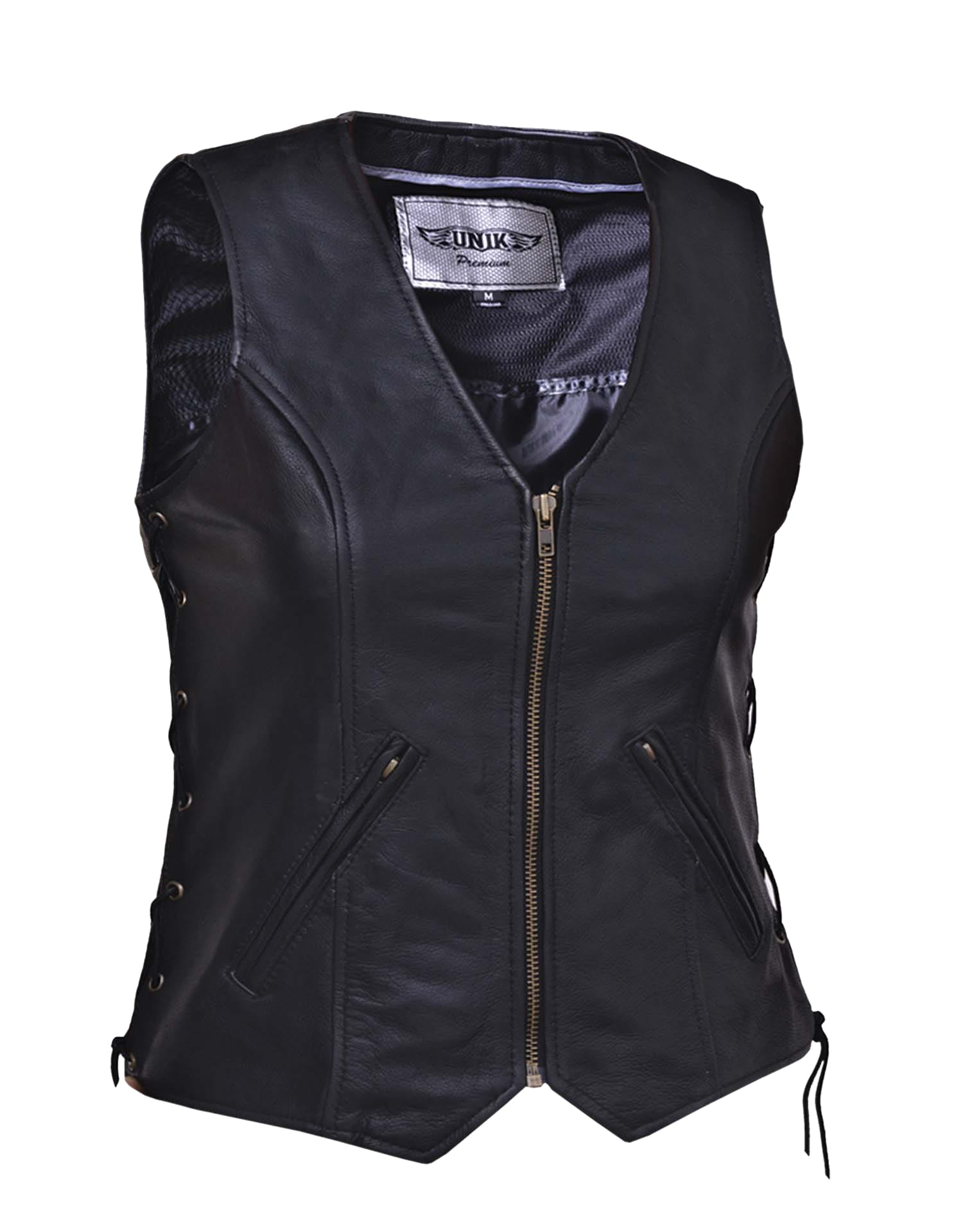 Unik International Black Ladies Vests