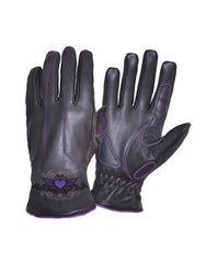 Unik International Ladies Full Finger Leather Gloves