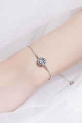 1 Carat Moissanite Chain Bracelet - Flyclothing LLC