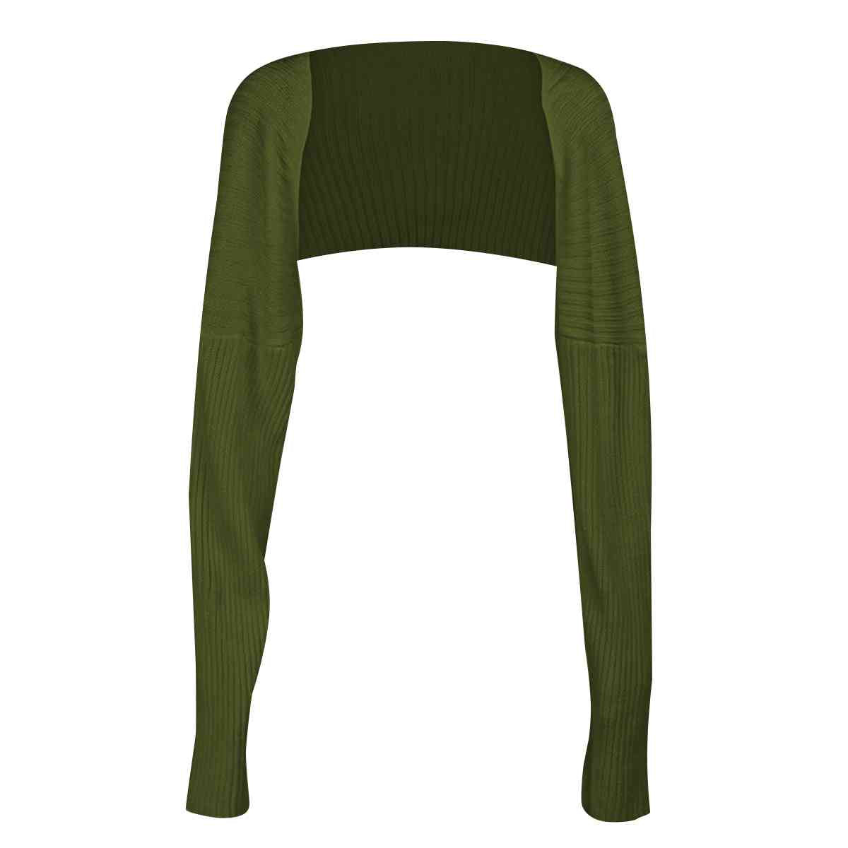 Long Sleeve Knit Bolero - Flyclothing LLC