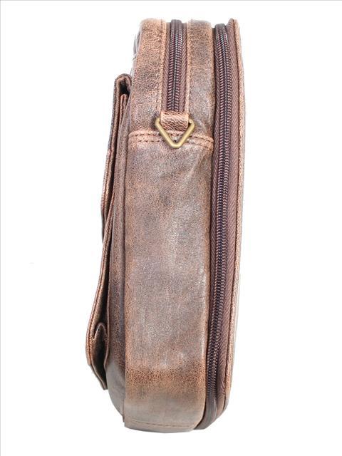 Scully WALNUT MAN BAG W/SHOULDER STRAP - Flyclothing LLC