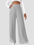 Ribbed High Waist Pants - Flyclothing LLC