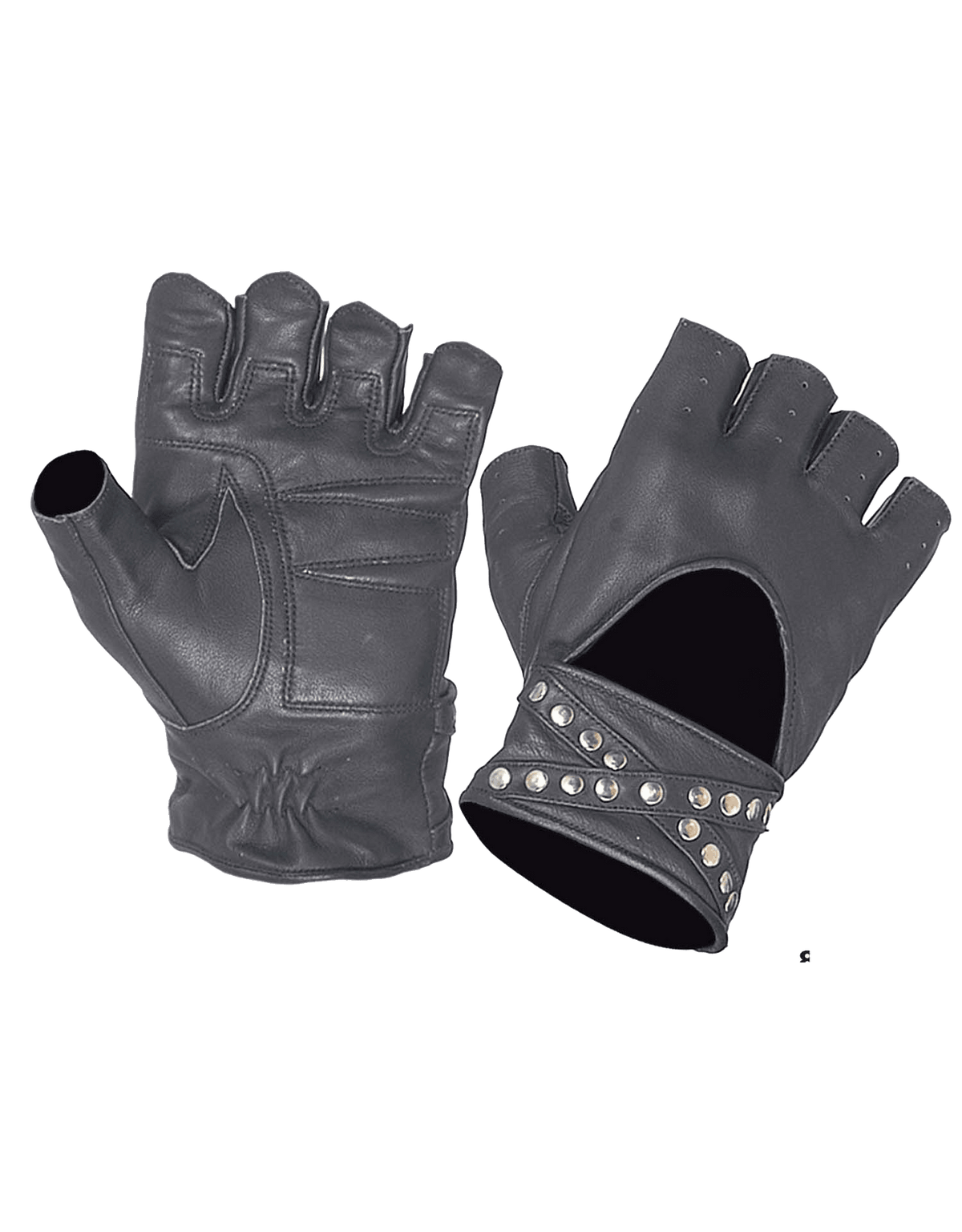 Unik International Ladies Fingerless Leather Gloves