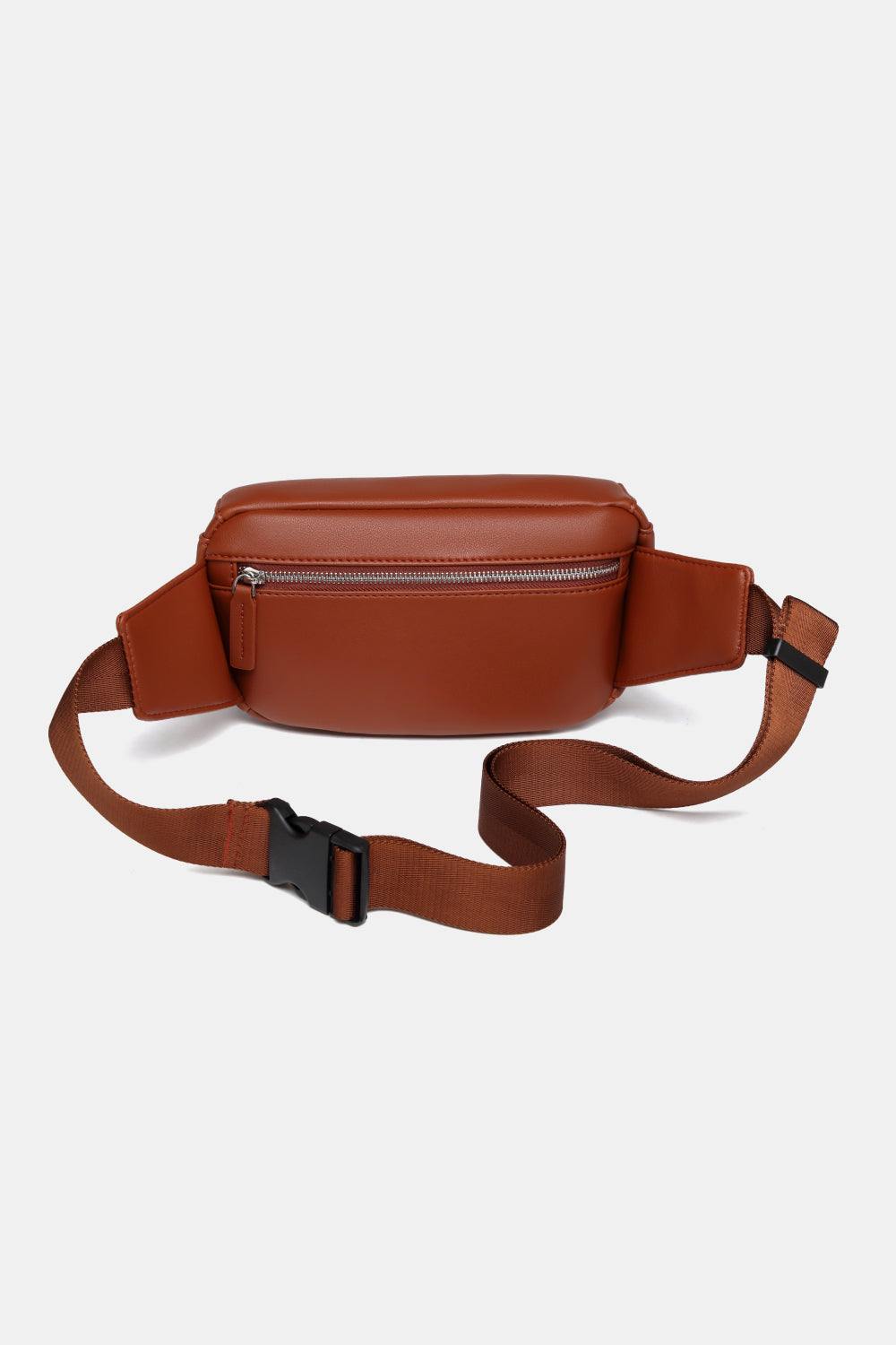 Small PU leather Sling Bag - Flyclothing LLC