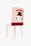 3-Pack Plaid Christmas Gnome Chair Covers - Flyclothing LLC