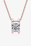 Moissanite 925 Sterling Silver Necklace - Flyclothing LLC