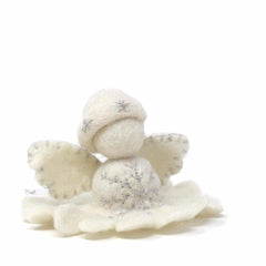 White Angel Felt Ornament - Global Groove (H) - Flyclothing LLC