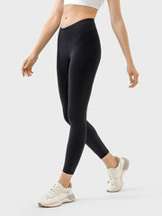 Mid-Rise Waist Active Pants - Flyclothing LLC