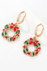 Christmas Theme Alloy Earrings - Trendsi