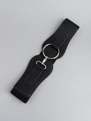 PU Elastic Wide Belt - Flyclothing LLC