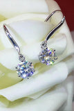 2 Carat Moissanite 6-Prong Drop Earrings - Flyclothing LLC