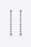 1.18 Carat Moissanite Long Earrings - Flyclothing LLC