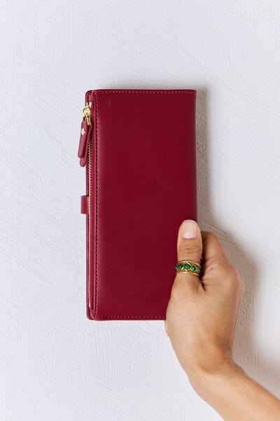 David Jones Texture PU Leather Wallet - Trendsi