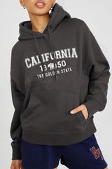 Simply Love Full Size CALIFORNIA 1850 THE GOLDEN STATE Graphic Hoodie - Flyclothing LLC