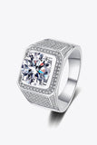 Bring It Home 925 Sterling Silver Moissanite Ring - Flyclothing LLC