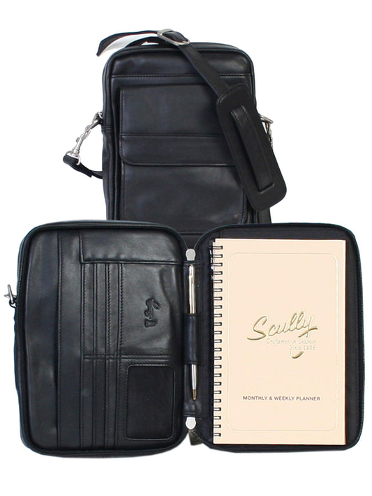 Scully BLACK SHOULDER TOTE W/AGENDA - Flyclothing LLC