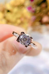 1 Carat Moissanite Ring - Trendsi