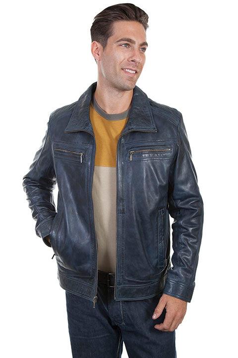 Scully DENIM ZIP FRONT JACKET - Flyclothing LLC