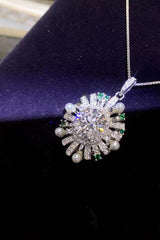 2 Carat Moissanite 925 Sterling Silver Necklace - Flyclothing LLC