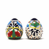 Encantada Handmade Pottery Spice Shakers, Dots & Flowers - Flyclothing LLC