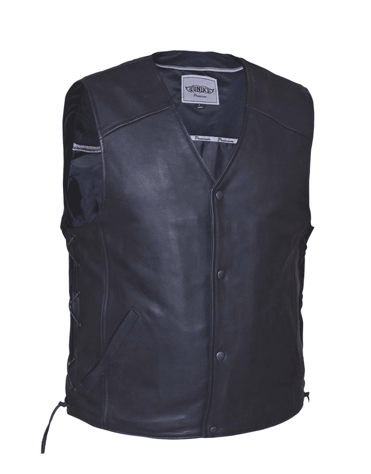 Unik International Black Men's Vests