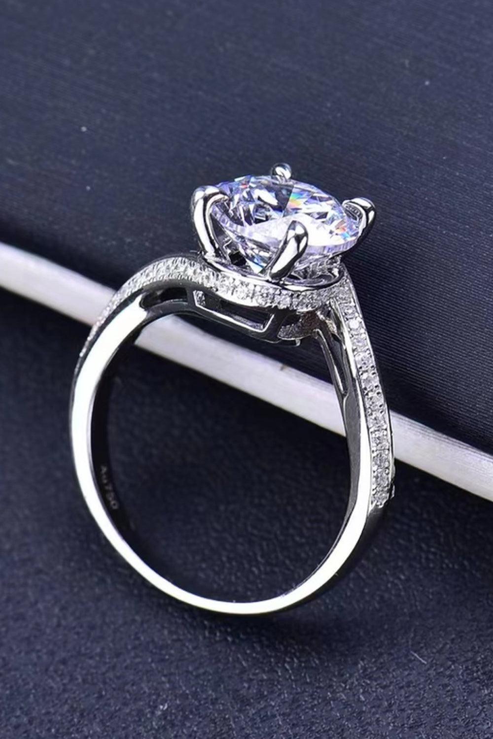 Keep Your Eyes On Me Moissanite Ring - Flyclothing LLC