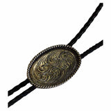 Pewter Concho Western Bolo Tie - Flyclothing LLC