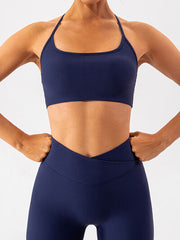 Spaghetti Strap Active Bra - Flyclothing LLC